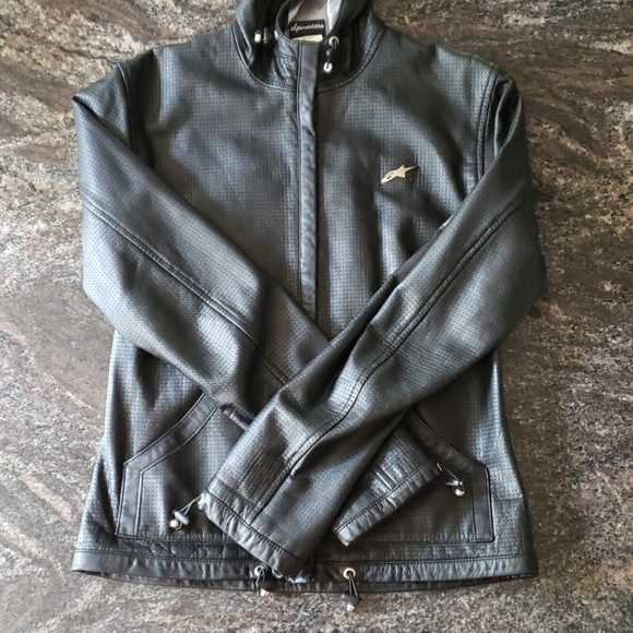 Alpinestars women's leather jacket - Picture 3 of 8